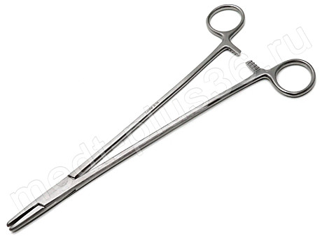 Иглодержатель общехирургический, 250 мм (Needle Holders) Sammar, Пакистан