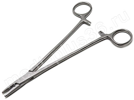 Иглодержатель общехирургический, 200 мм (Needle Holders) Sammar, Пакистан